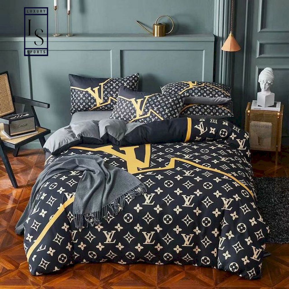 Lv     luxury brand  s Bedding Sets blankets bedspread sheets covers bed linen home decor bedclothes bedroom idea duvet
