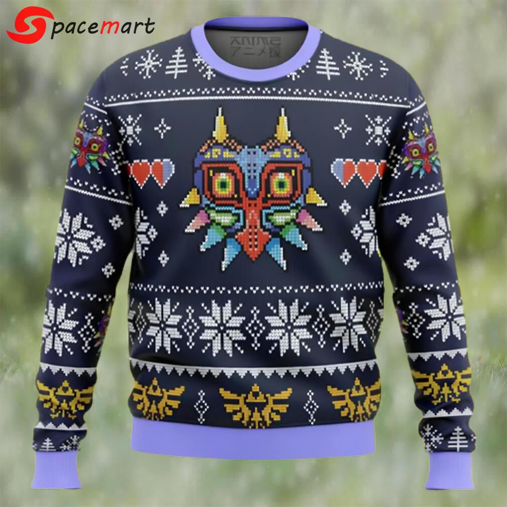 Majora?s mask legend of zelda ugly christmas sweater Christmas Ugly Sweater