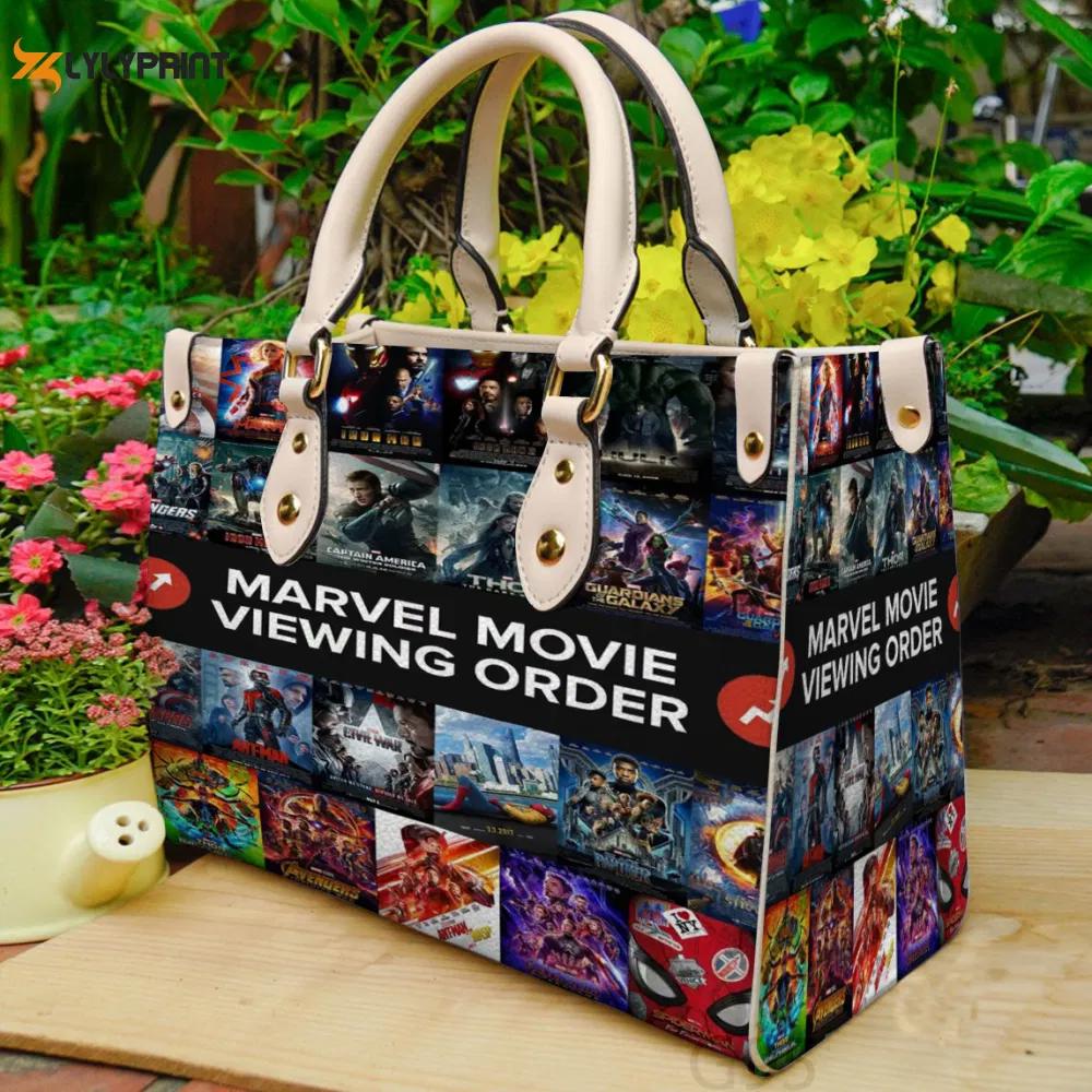 Marvel 3 leather bag for women gift 3939 Women Leather Hand Bag