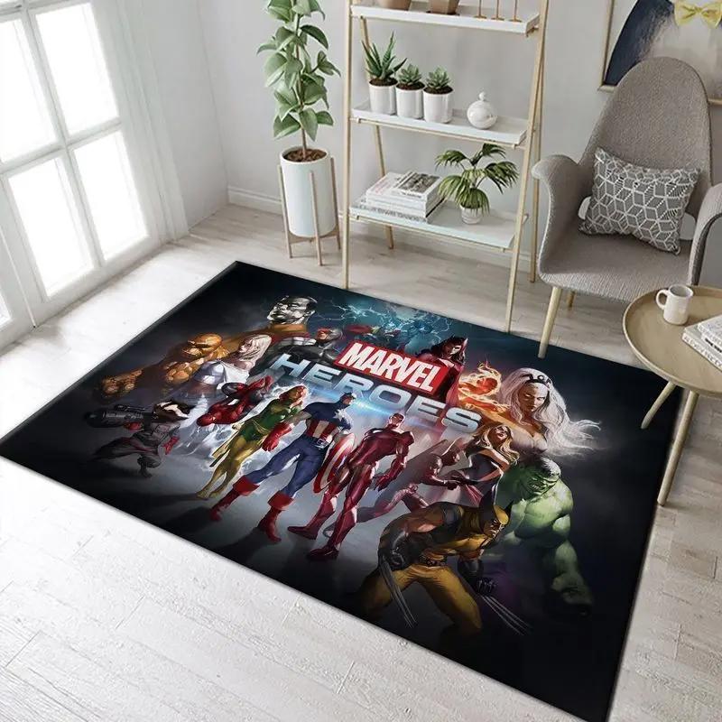 Marvel heroes game mutant area rug living room and bed room rug rug regtangle carpet floor decor home decor v11186 Rectangle Rug