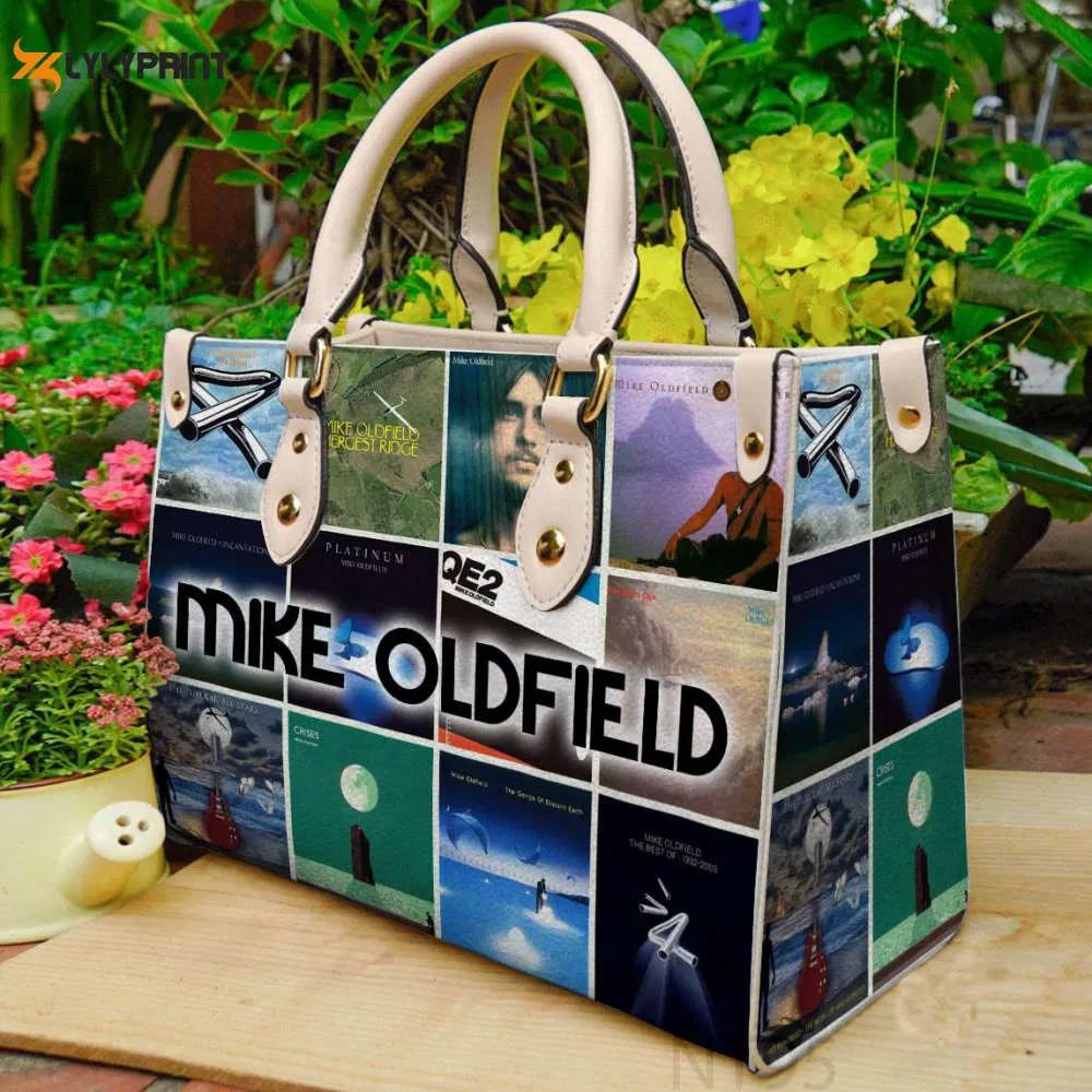 Mike oldfield leather handbag  gift for women 4584 Women Leather Hand Bag