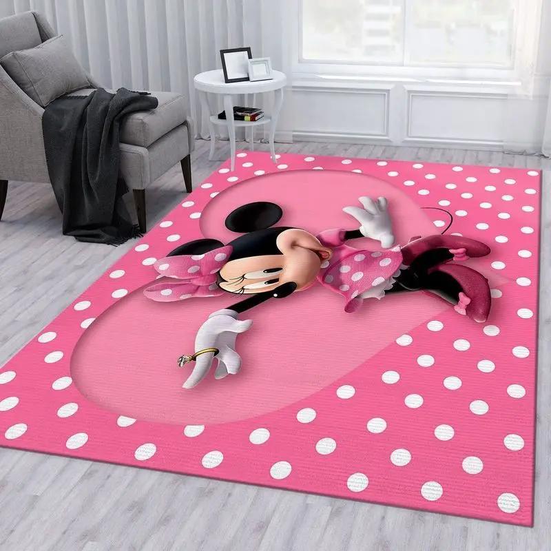 Minnie mouse disney 16 area rug living room and bed room rug rug regtangle Rectangle Rug