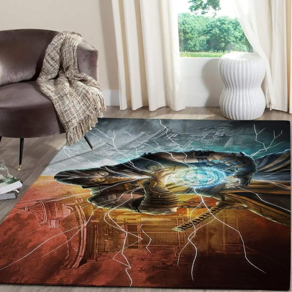 Mortal kombat fn050212 gaming area rug rug regtangle carpet floor decor home decor Rectangle Rug