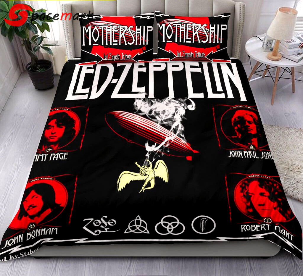 Mother ship led zeppelin band bedding set Bedding Sets