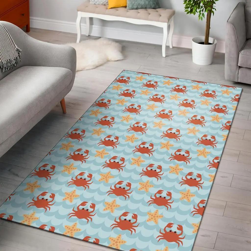 Mountain snow pattern print area rug living room rug home decor Rectangle Rug