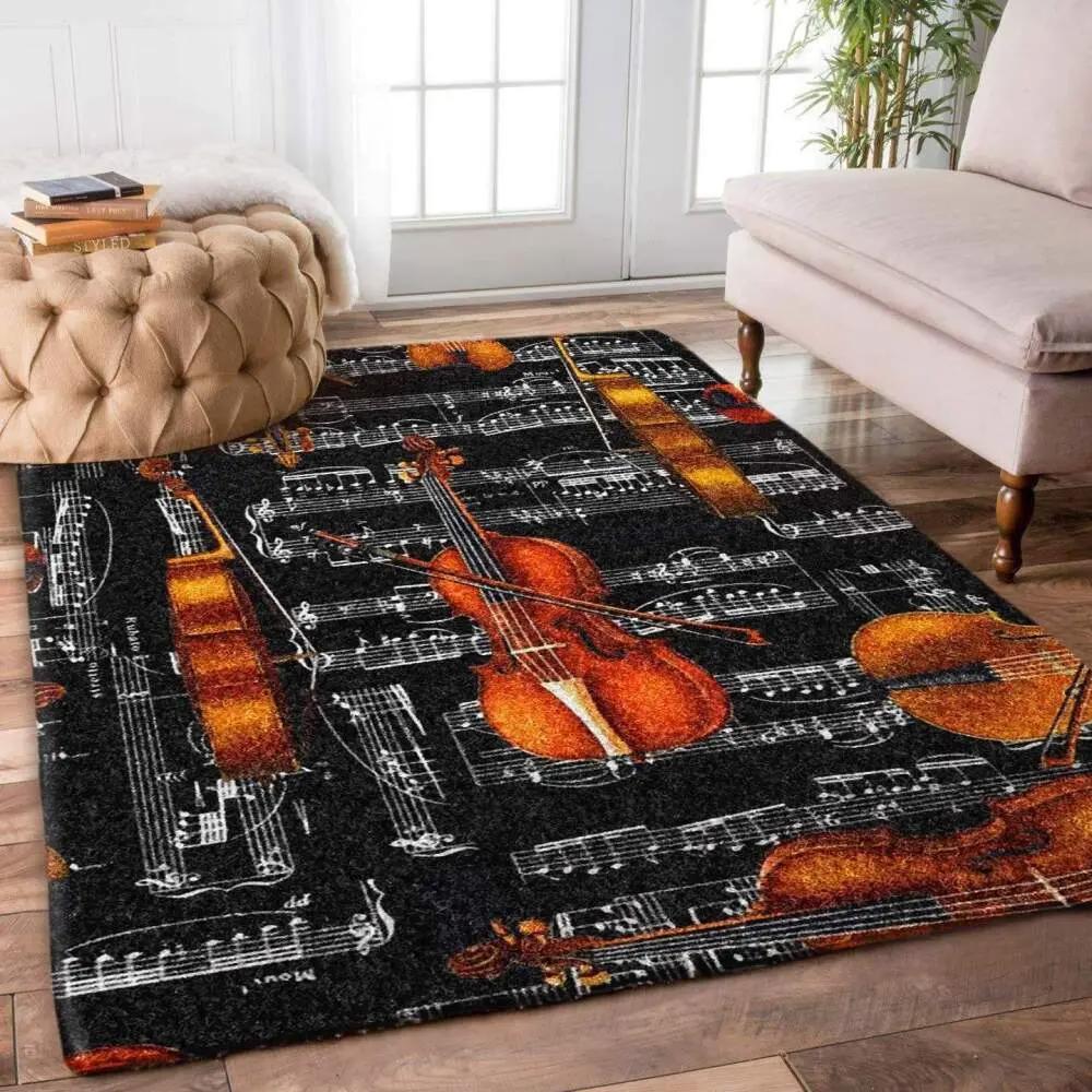 Musical instrument rug rcdd81f20408 area rug living room carpet rug regtangle carpet floor decor home decor Rectangle Rug