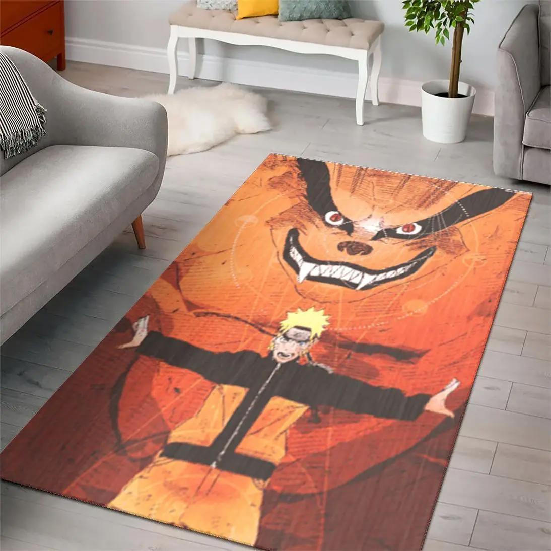 Naruto anime movies area rugs living room carpet rug regtangle carpet floor decor home decor Rectangle Rug