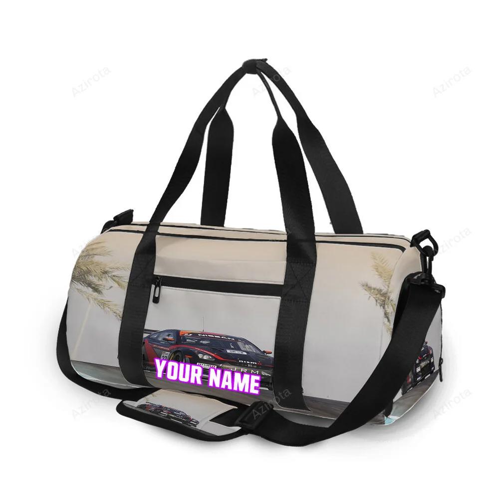 Nascar jr motorsports car2 personalized name travel bag gym bag 736 Travel Bag