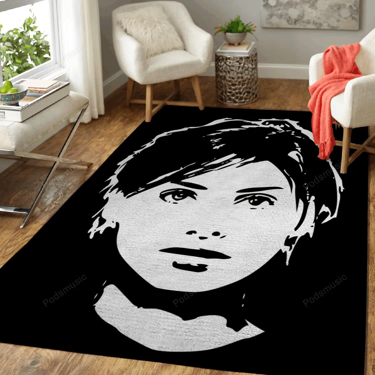 Natalie imbruglia music art for fans area rug living room carpet rug regtangle carpet floor decor home decor Rectangle Rug