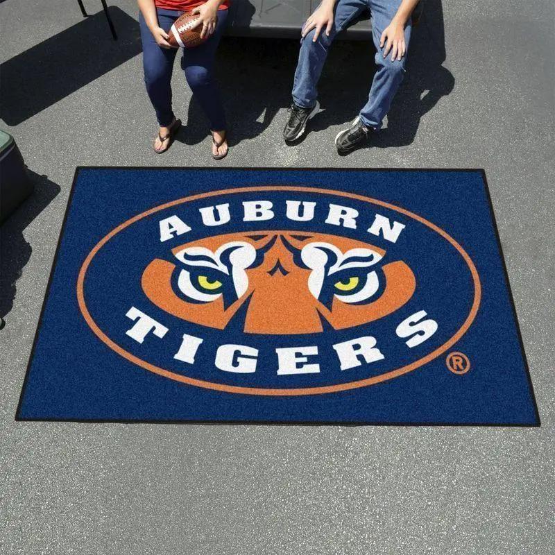 Ncaa auburn tigers rug carpet living room rug regtangle carpet v6670 Rectangle Rug