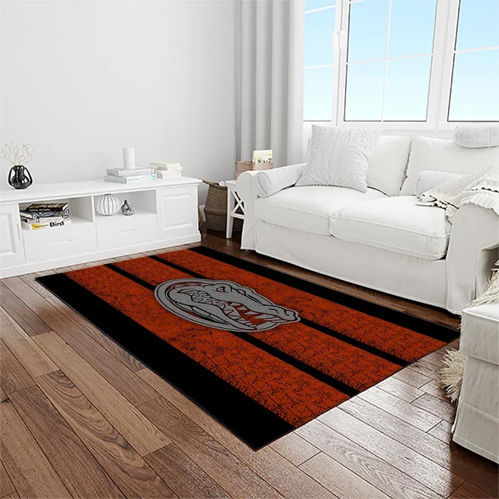 Ncaa florida gators college sport basketball and foolball team logo rectangle area rug fg09 Rectangle Rug
