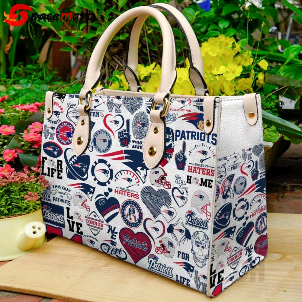 New england patriots lover leather bag for women gift 2188 Women Leather Hand Bag