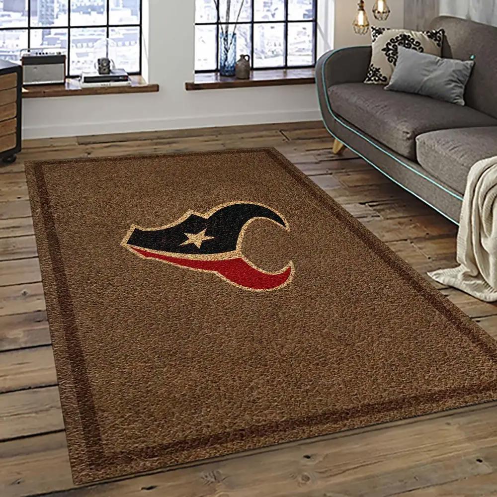 Nfl houston texans football team logo sport carpet area rug home decor best gift for friends ht52 Rectangle Rug