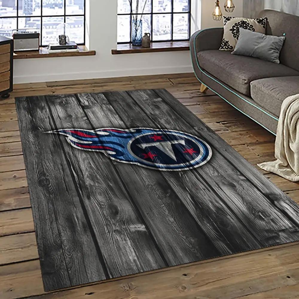 Nfl tennessee titans football team logo sport carpet area rug home decor best gift for friends tt82 Rectangle Rug