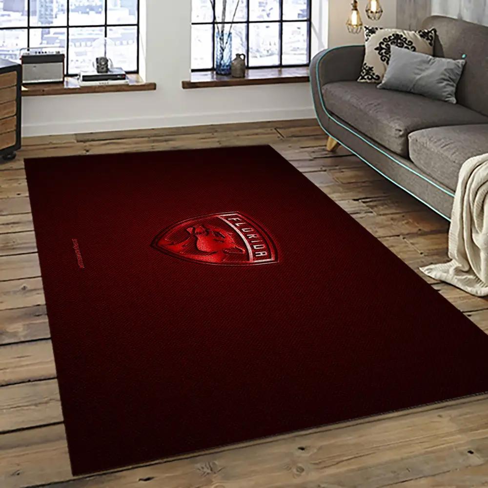 Nhl florida panthers hockey team logo sport carpet rectangle area rug for living room fp31 Rectangle Rug