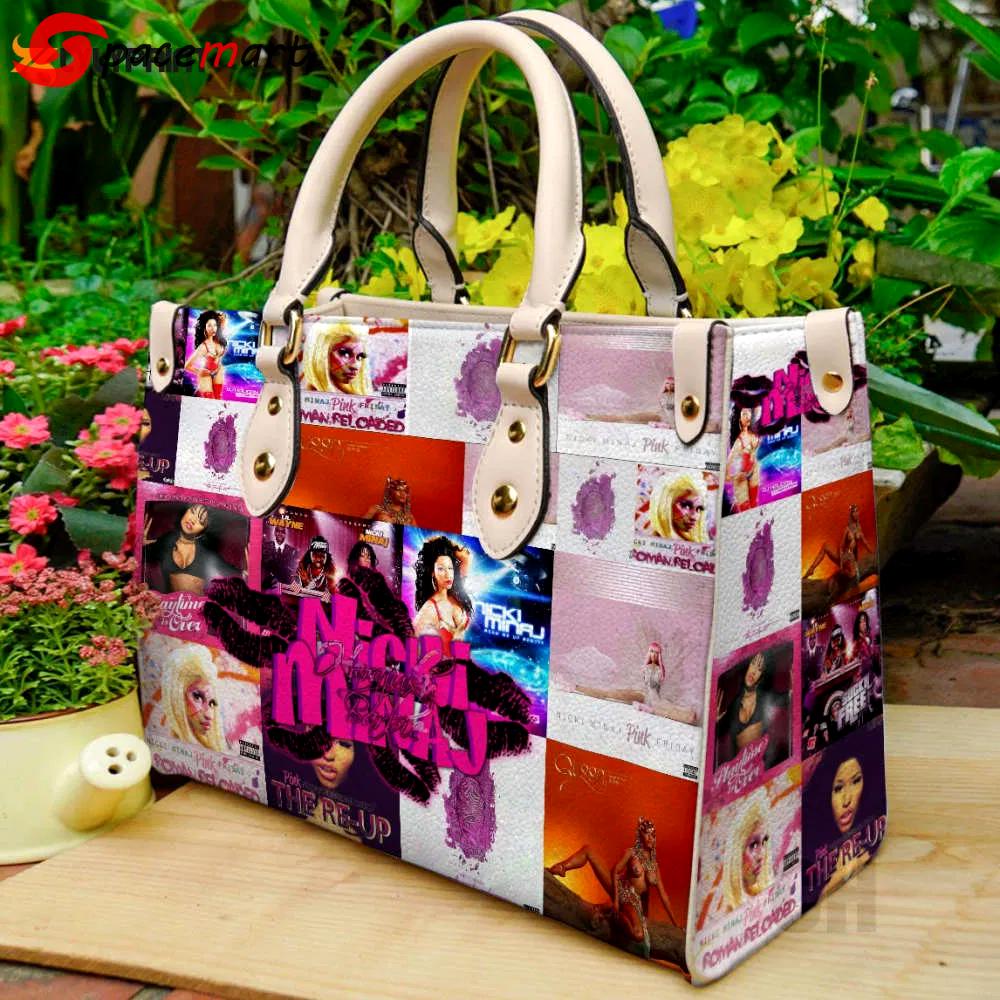 Nicki minaj leather handbag gift for women 2678 Women Leather Hand Bag