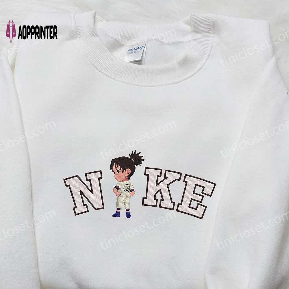 Nike x chibi iruka umino & naruto embroidered shirt: unique nike inspired design Embroidered Shirt