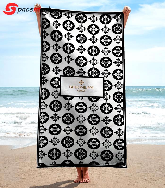 Patek philippe soft cotton bath large beach towel hot 2023 item fashion Beach Towel