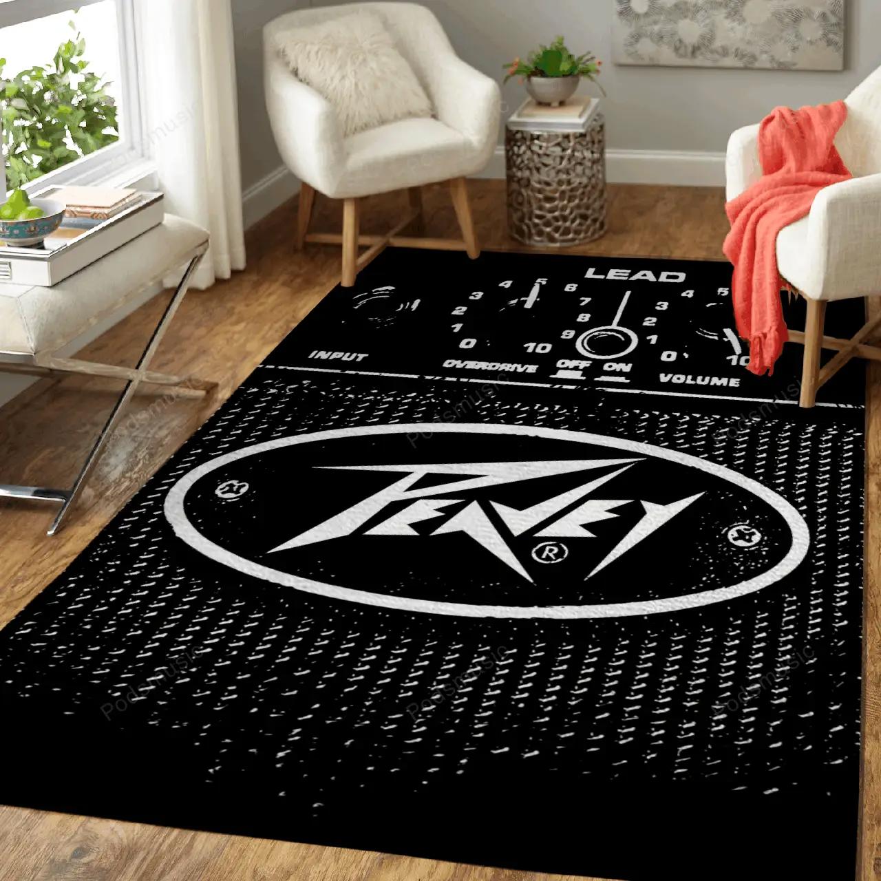 Peavey guitar amplifier guitars music art for fans area rug living room carpet rug regtangle carpet floor decor home decor Rectangle Rug