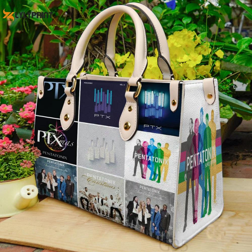 Pentatonix band love leather bag g95 1748 Women Leather Hand Bag