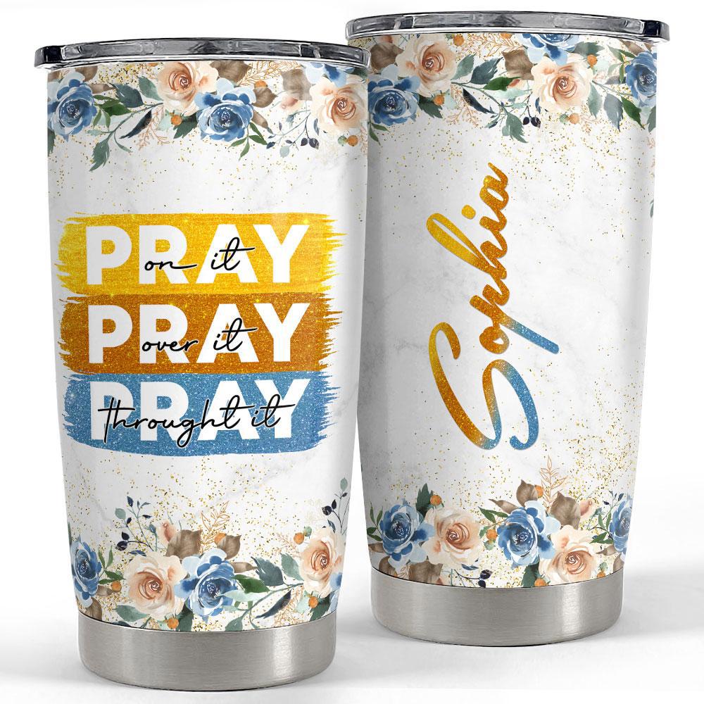 Personalized tumbler for christian with customize name Personalized Tumbler