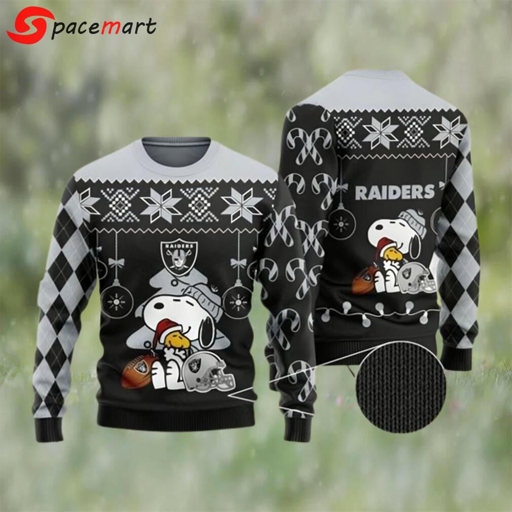 Raiders ugly sweater peanuts snoopy ugly christmas sweater 3d gift for christmas Christmas Ugly Sweater