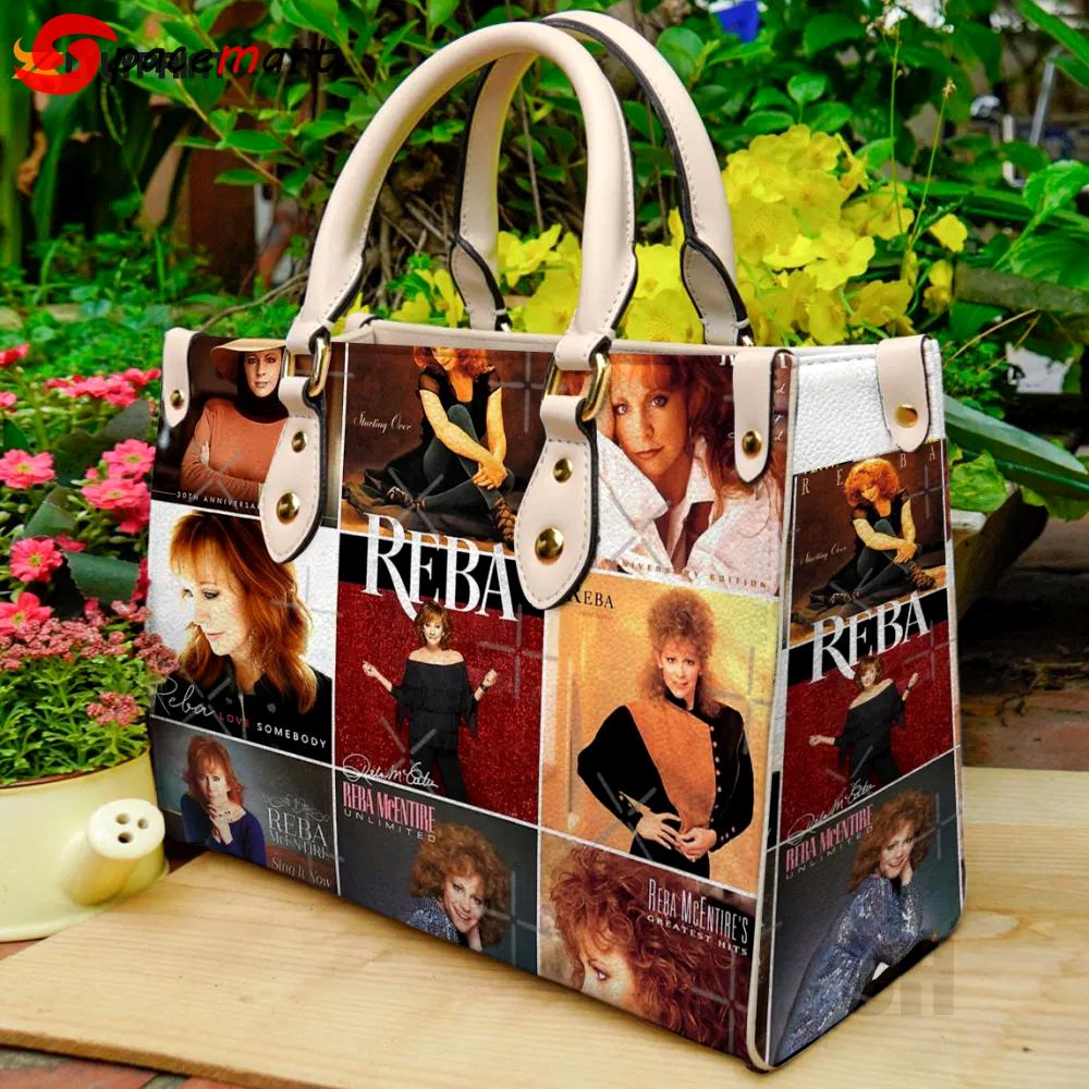 Reba mcentire lover leather bag for women gift 1662 Women Leather Hand Bag
