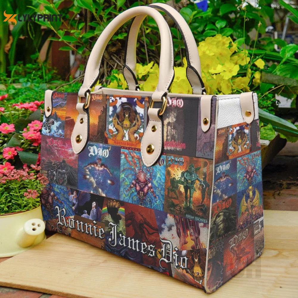 Ronnie james dio leather bag for women gift 1846 Women Leather Hand Bag