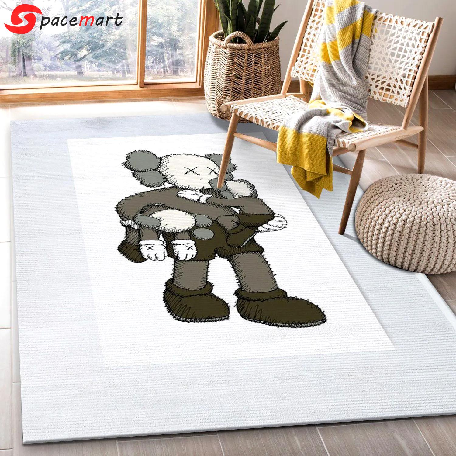 Rugs in living room and bedroom - Baby kaws area rugs bedroom rug christmas gift floor mats keep warm in winter Rectangle Rug