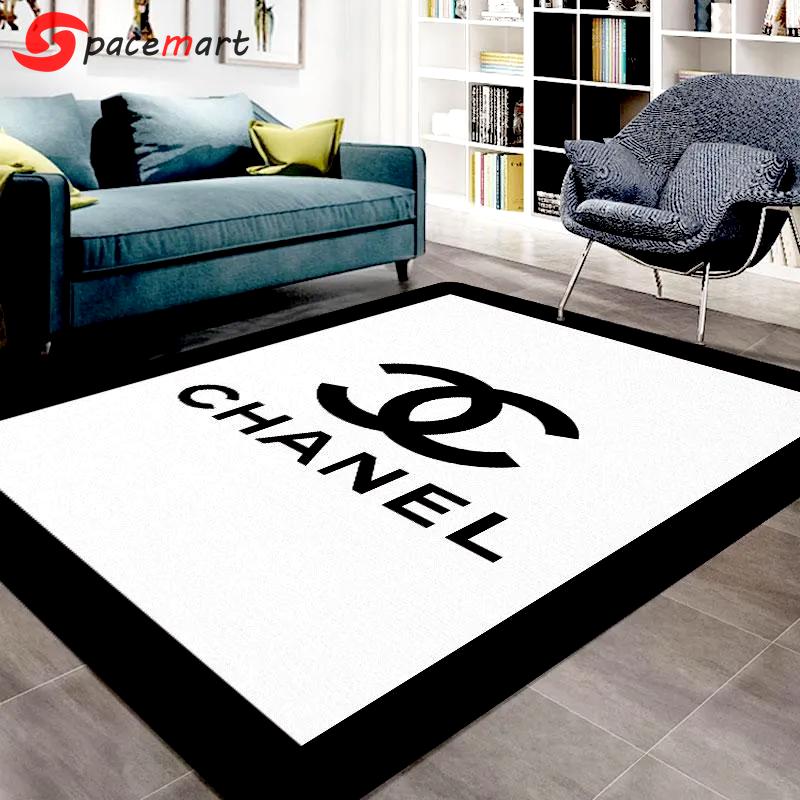 Rugs in living room and bedroom - Chanel white luxury area rug for living room bedroom carpet home decorations mat type 178 Rectangle Rug