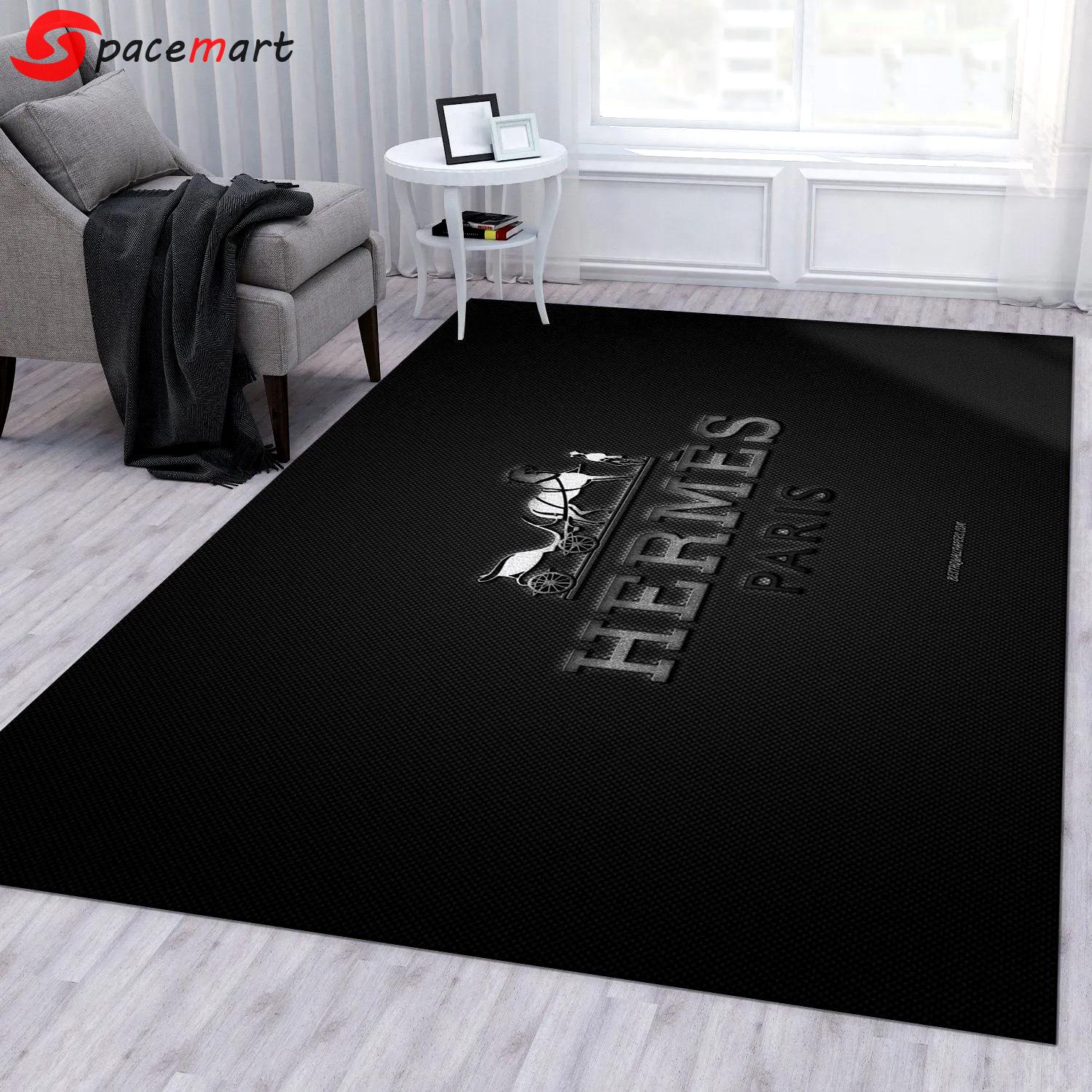 Rugs in living room and bedroom - Hermes ver3 rug living room rug christmas gift us decor Rectangle Rug