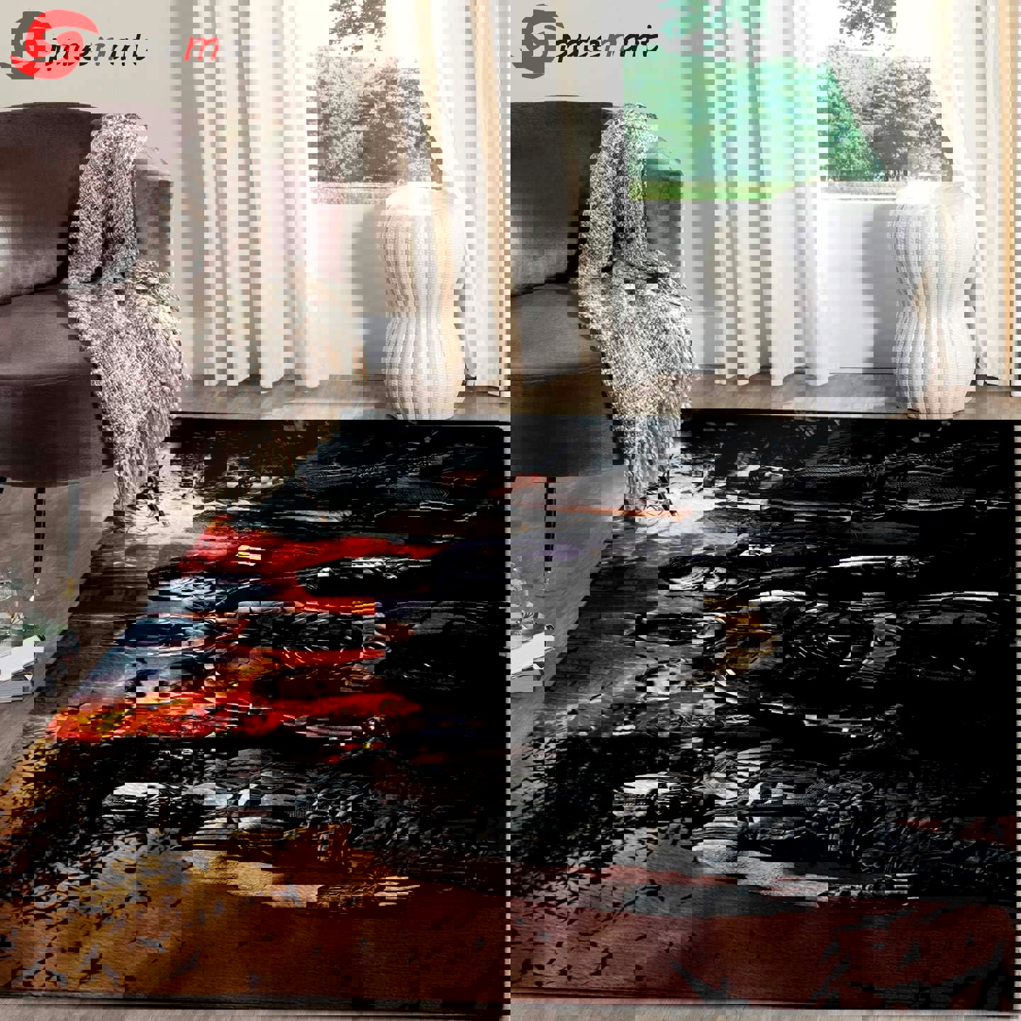 Rugs in living room and bedroom bat-man area rugs hero movies living room carpet christmas floor decor Rectangle Rug
