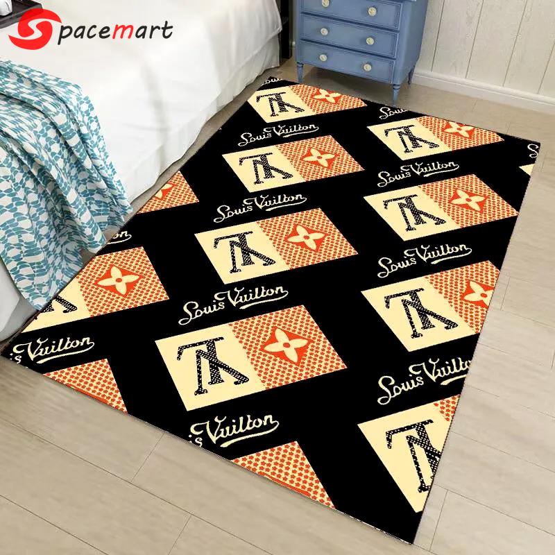 Rugs in living room and bedroom louis vuitton lv luxury area rug for living room bedroom carpet home decor mat Rectangle Rug