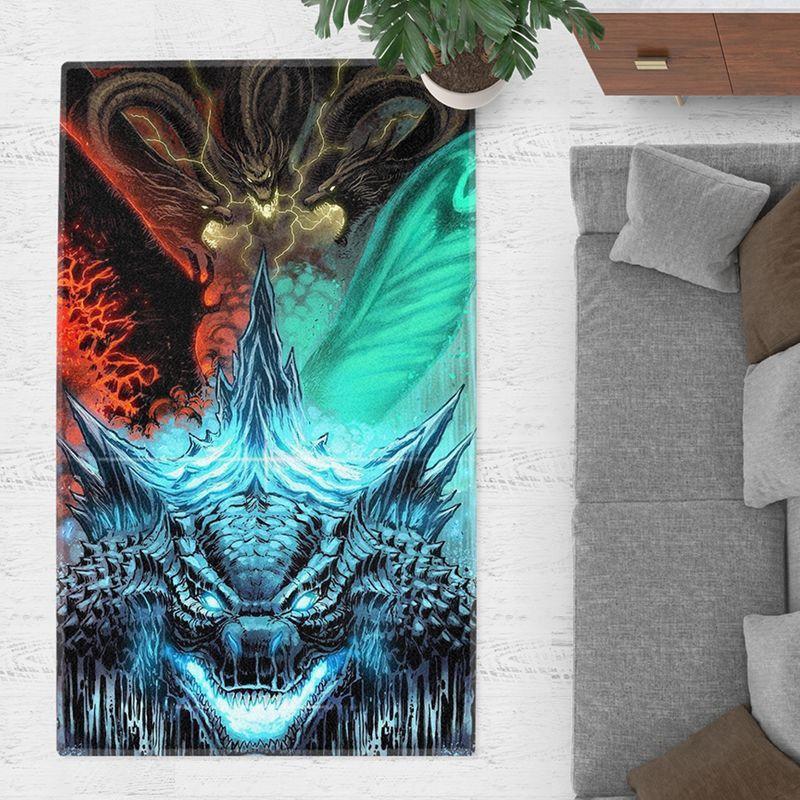 Rugs in living room and bedroom rug godzilla Rectangle Rug