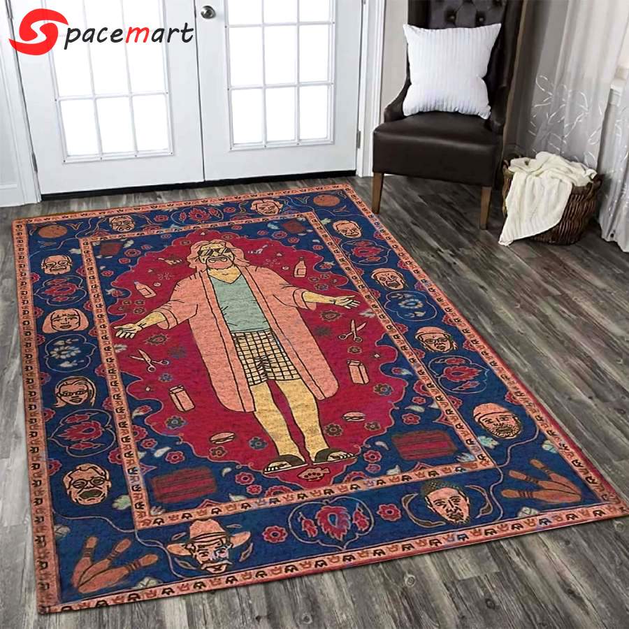 Rugs in living room and bedroom the big lebowski movie the dude area rug living room rug home decor home decor Rectangle Rug