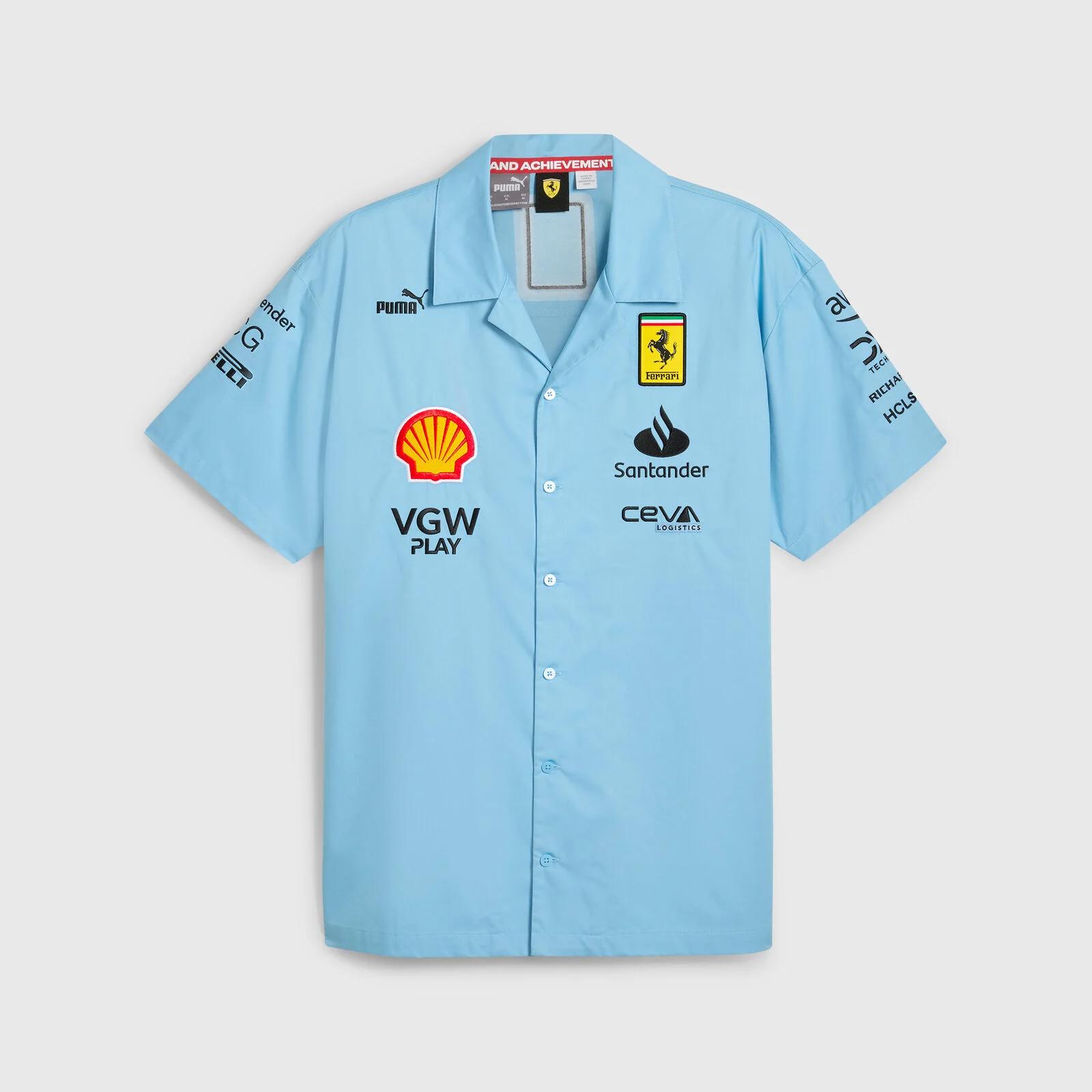 Scuderia ferrari f1 2024 miami gp team shirt Hawaii Shirt Shorts & Flip Flops