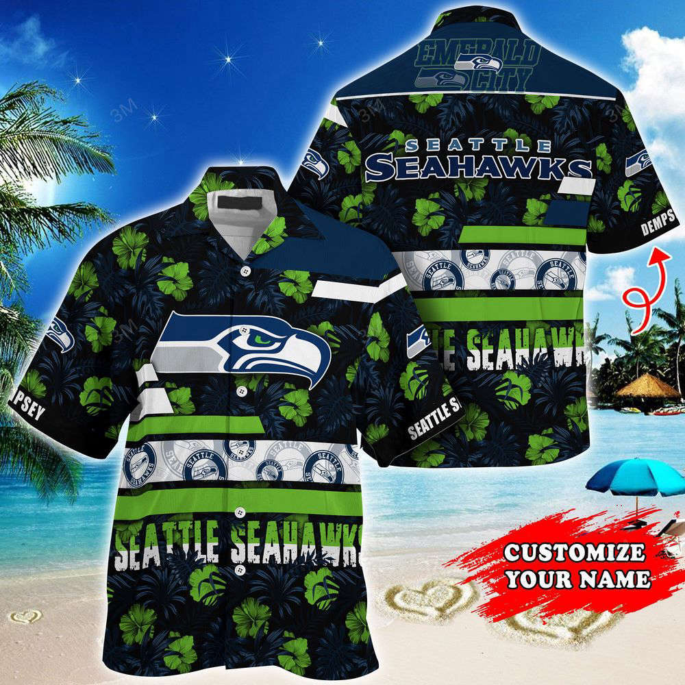 Seattle seahawks nfl-super hawaii shirt summer 2023  for men and women Hawaii Shirt