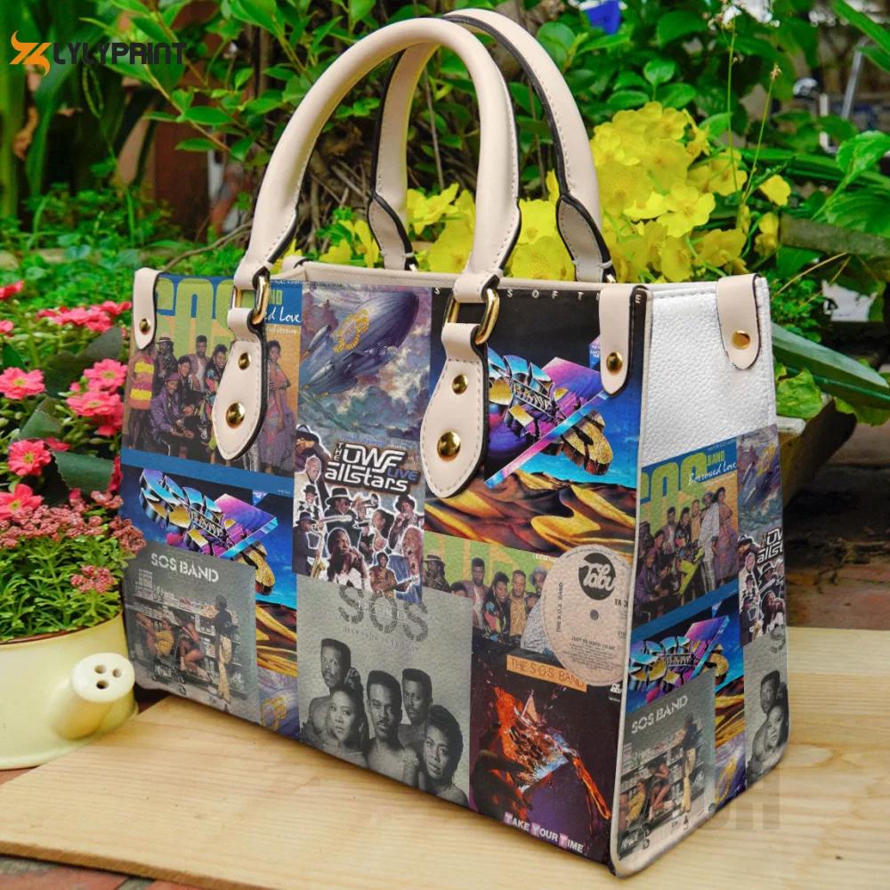 Sos band leather bag for women gift 4055 Women Leather Hand Bag