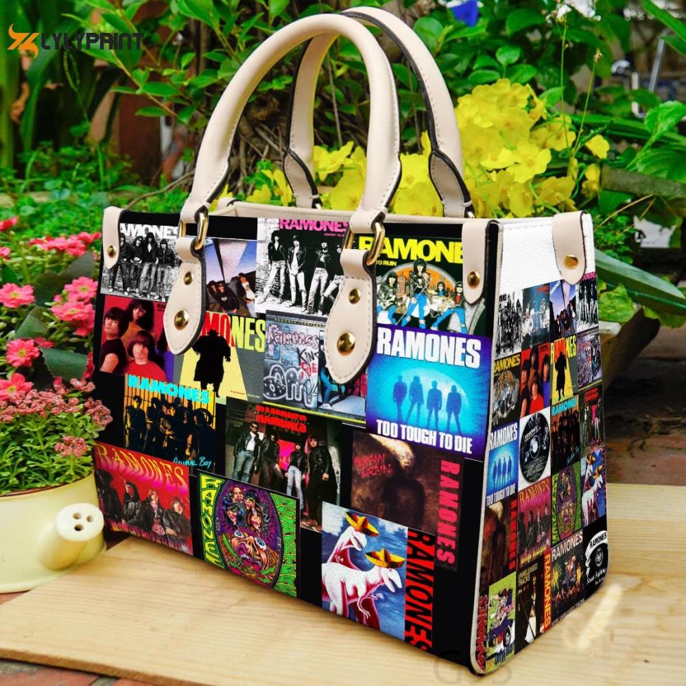Stylish ramones leather hand bag gift for women’s day gift for women s day g95 18 Women Leather Hand Bag