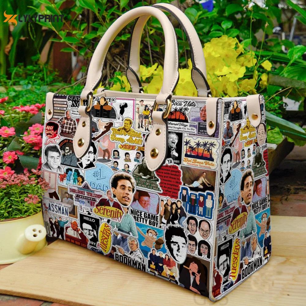 Stylish seinfeld leather hand bag gift for women’s day gift for women s day – g95: the perfect accessory for celebrating women s day! 8 Women Leather Hand Bag