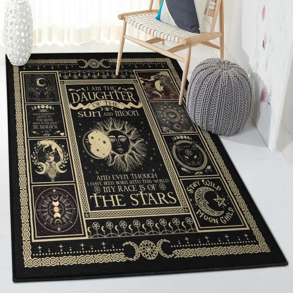 Sun area rugs, daughter of the sun and moon gs cl rug Rectangle Rug