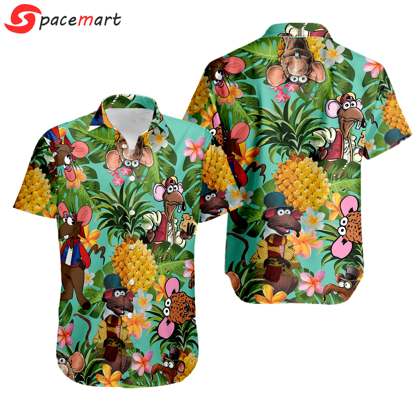 The muppet rizzo hawaiian shirt Hawaii Shirt Shorts & Flip Flops