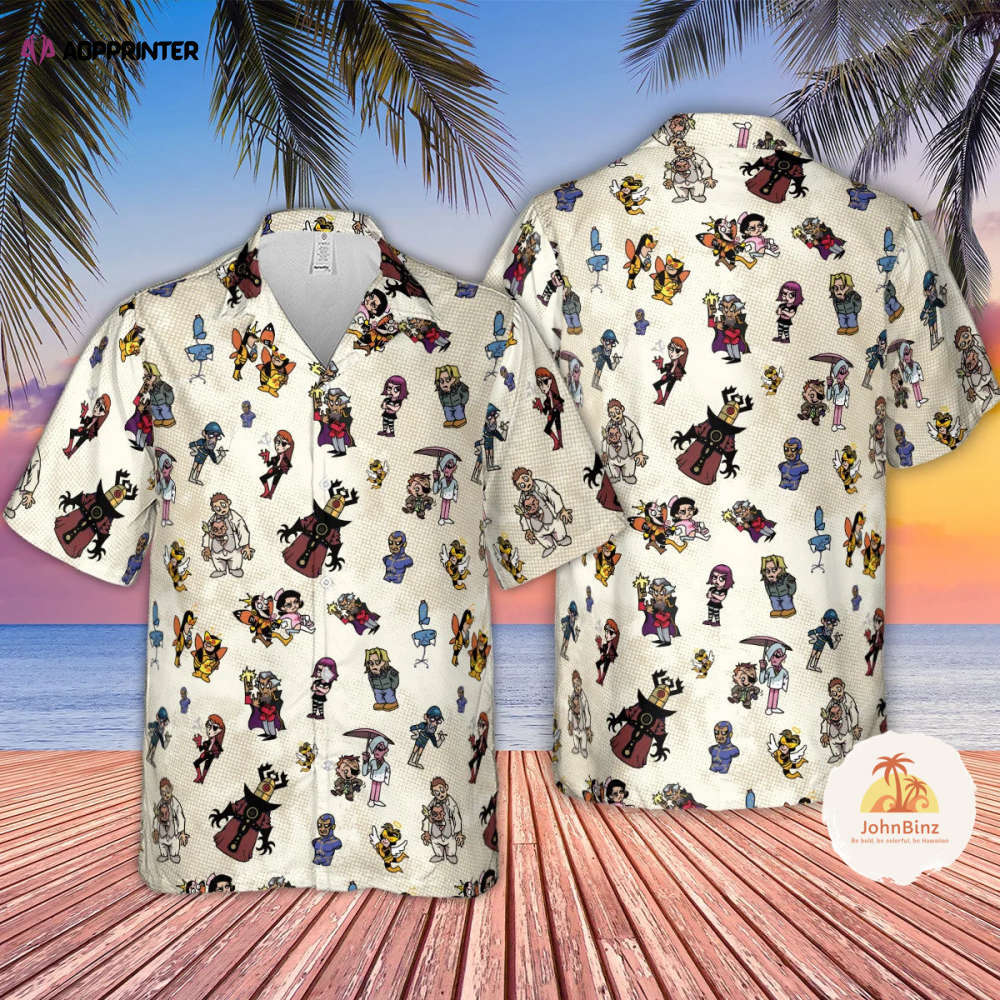 The venture bros hawaiian shirt – cartoon hawaii vacation shirt with team venture comics – tv show shirt Hawaii Shirt