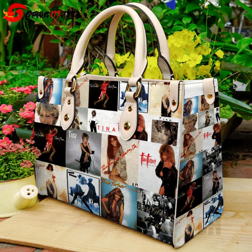 Tina turner 3 leather handbag gift for women 4270 Women Leather Hand Bag