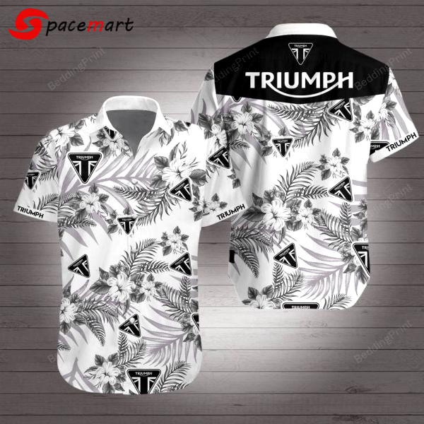 Triumph hawaiian shirt Hawaii Shirt Shorts & Flip Flops