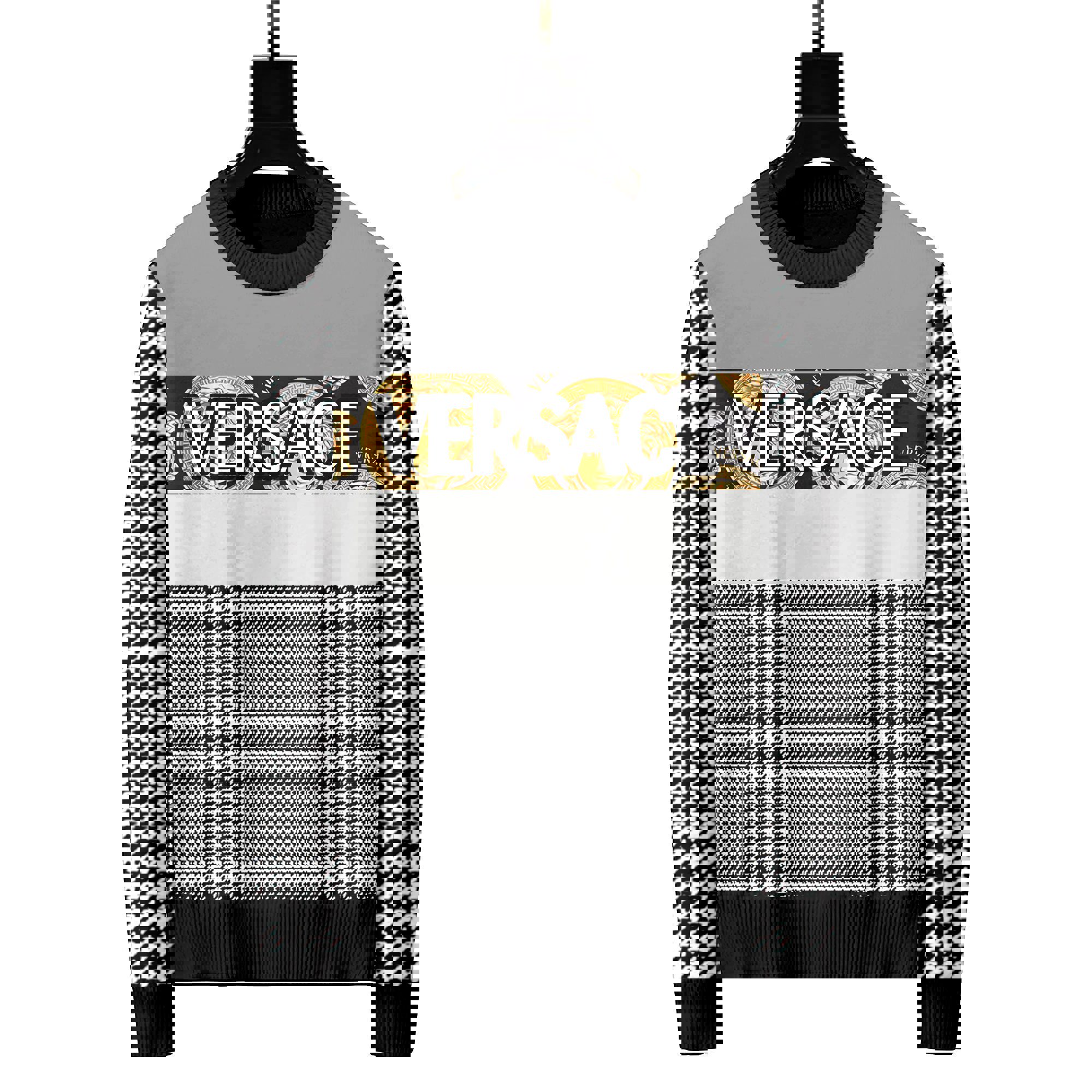 Versace luxury ugly sweater for winter hot 2024  style 134 Christmas Ugly Sweater