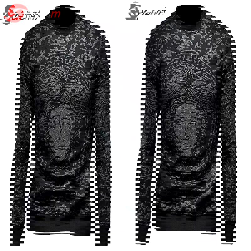 Versace luxury ugly sweater for winter hot 2024  style 862 Christmas Ugly Sweater