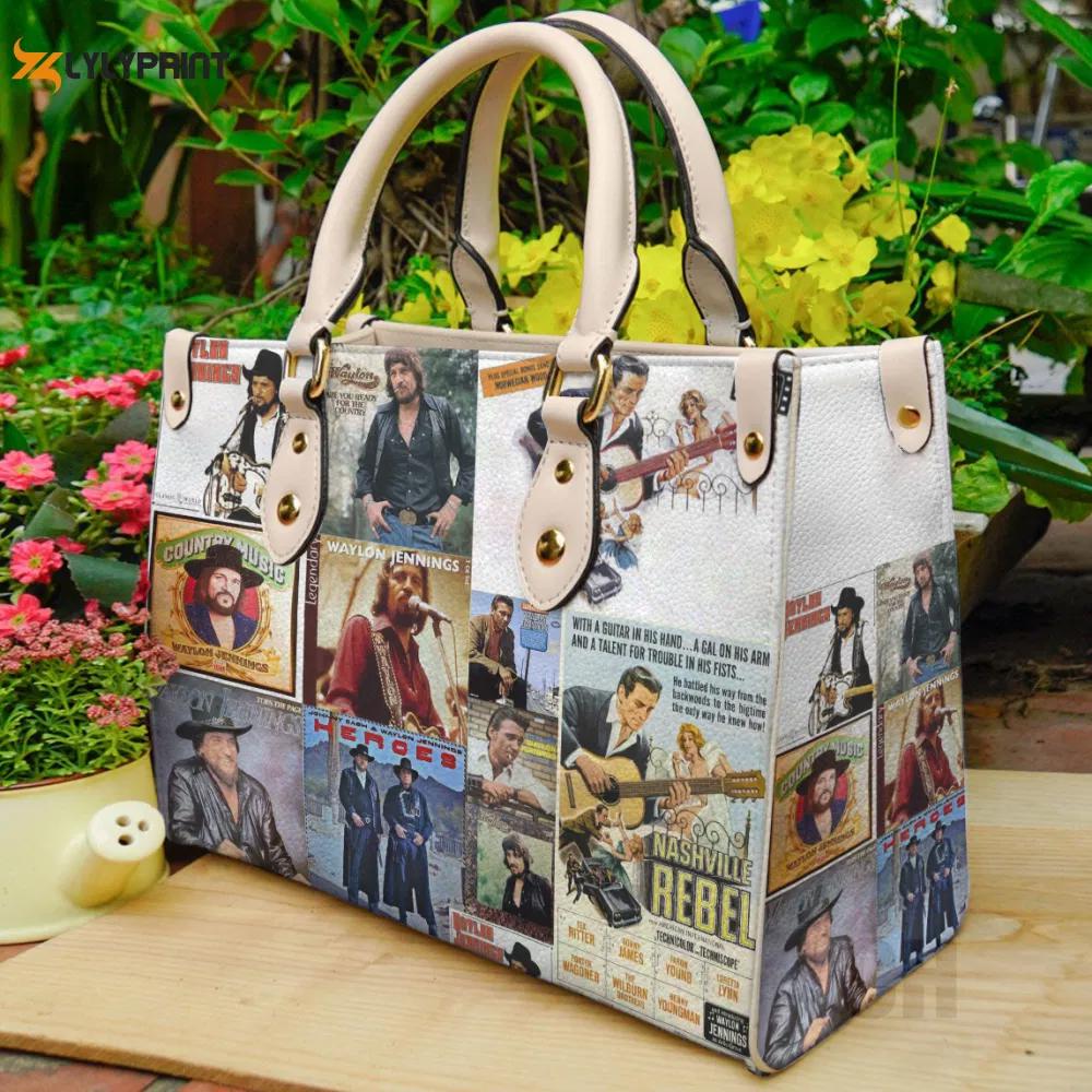 Waylon jennings leather bag for women gift 1577 Women Leather Hand Bag