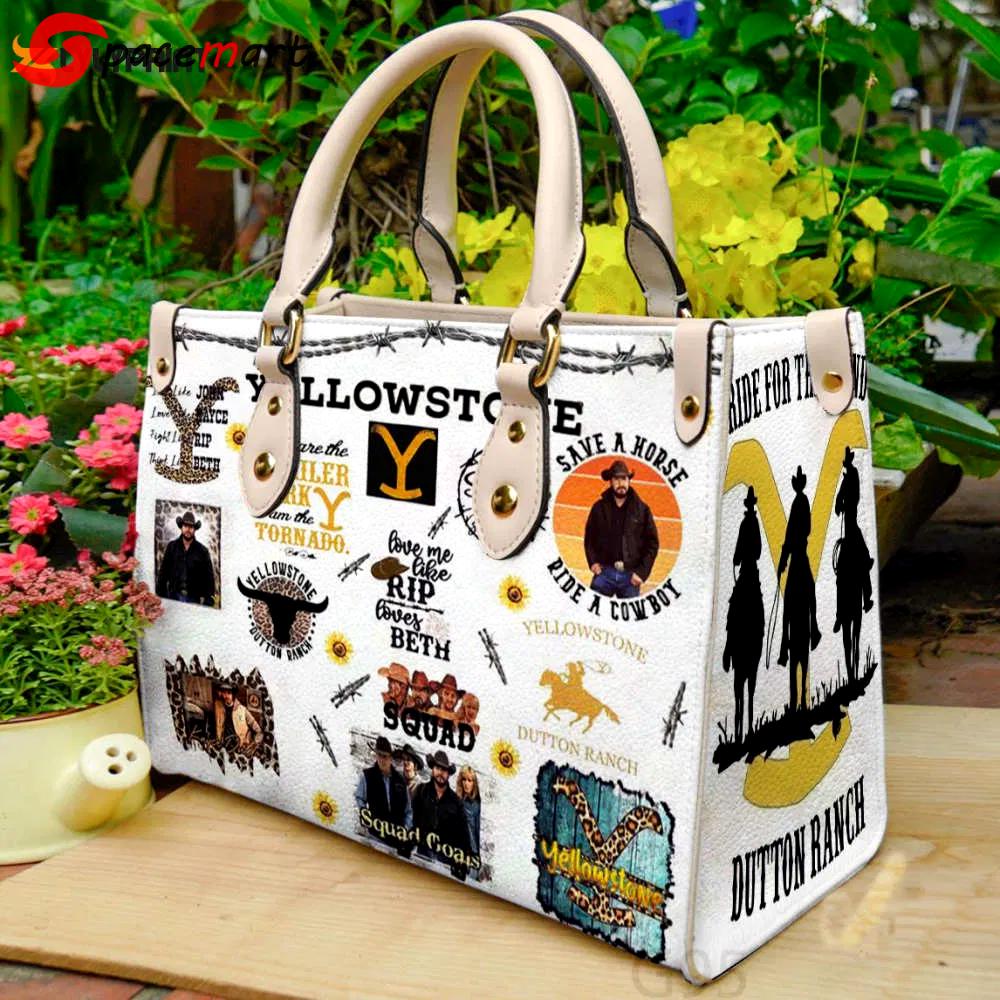 Yellowstone 1 leather handbag gift for women 2928 Women Leather Hand Bag