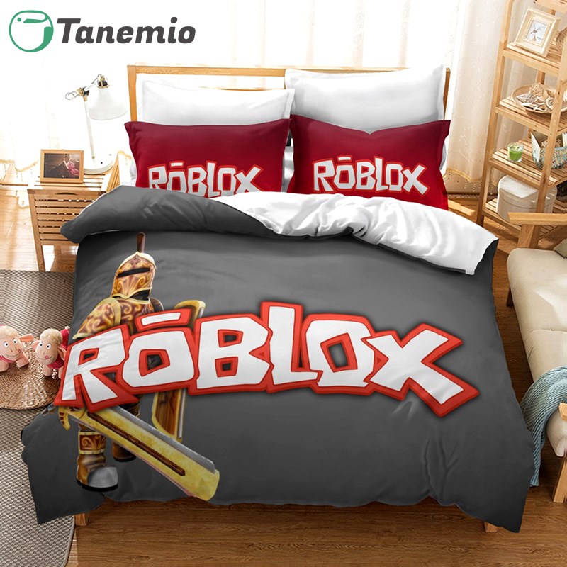 Duvet Covers and Pillow Case set Roblox theme 3d print bedding set
